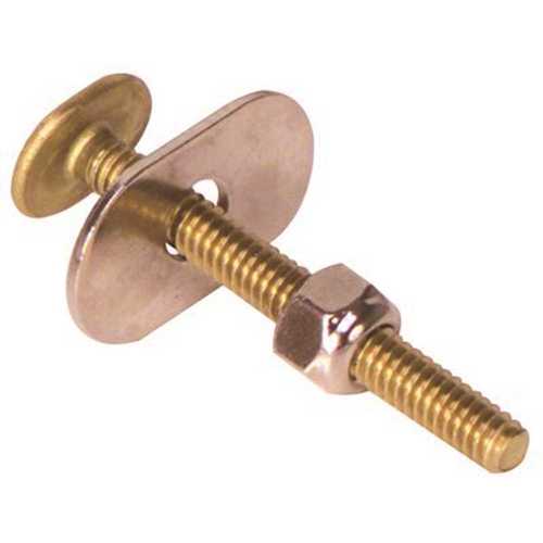 Toilet Bolt, 5/16 in. x 2-1/4 in., Brass