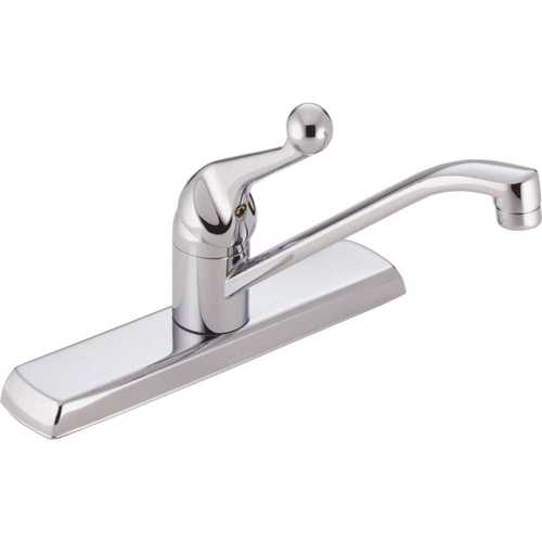 Classic Single-Handle Standard Kitchen Faucet in Chrome