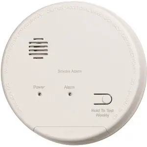 Hardwired Interconnected Photoelectric Smoke Alarm with Dualink, Battery Backup and Relay Contacts Hardwired Interconnected Photoelectric Smoke Alarm with Dualink, Battery Backup and Relay Contacts