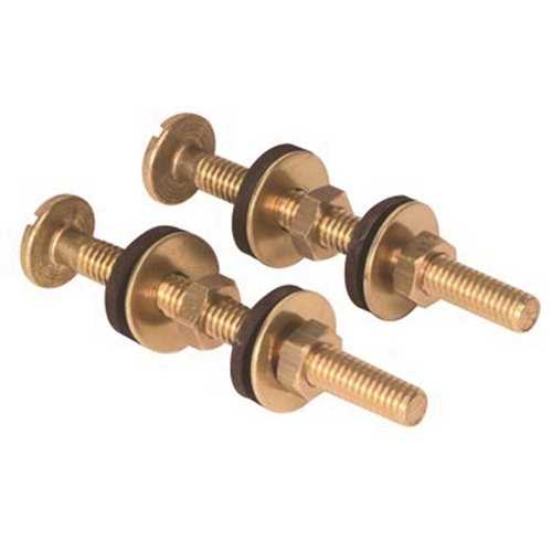 5/16 in. x 3-1/4 in. Solid Brass Closet Tank Bolt