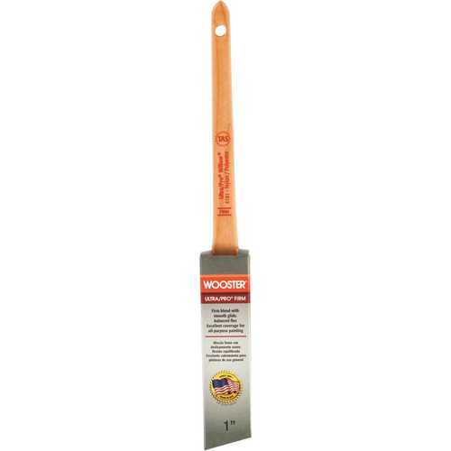 1 in. Ultra/Pro Firm Willow Nylon/Polyester Thin Angle Sash Brush