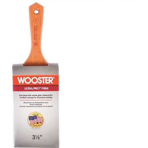Wooster 0041790031 3-1/8 in. Ultra/Pro Firm Shasta Nylon/Polyester Wall Brush