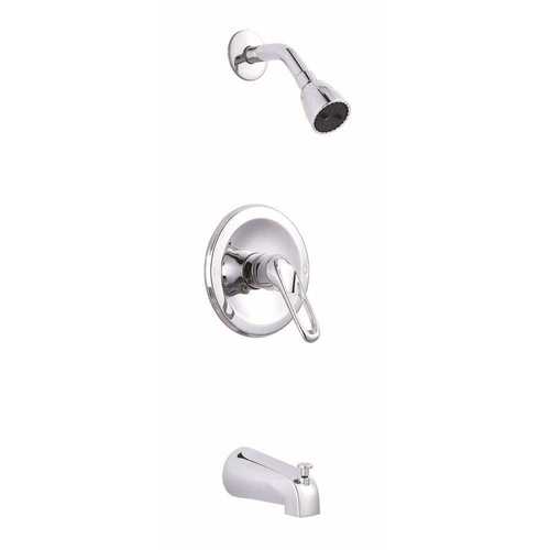 Premier 3552559 Bayview Single-Handle 1-Spray Tub and Shower Faucet in Chrome with Valve