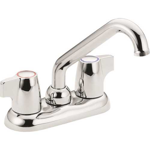 Moen 74998 Chateau 4 in. Centerset 2-Handle Utility Faucet in Chrome