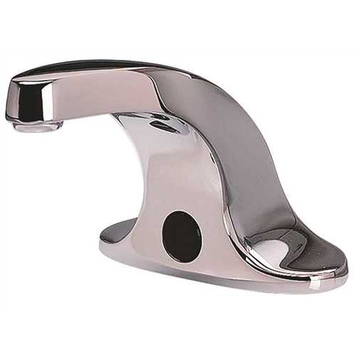 Innsbrook DC Powered Single Hole Touchless Bathroom Faucet with 0.5 GPM Non-Aerated Spray in Polished Chrome