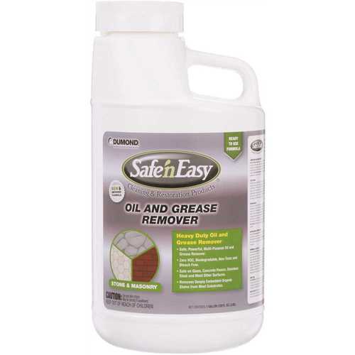 Safe 'n Easy 0908 1 Gal. Oil and Grease Remover - pack of 4