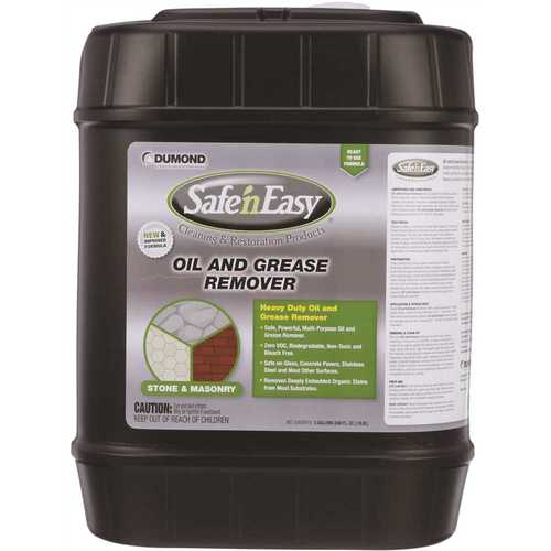 Safe 'n Easy 0909 5 Gal. Oil and Grease Remover