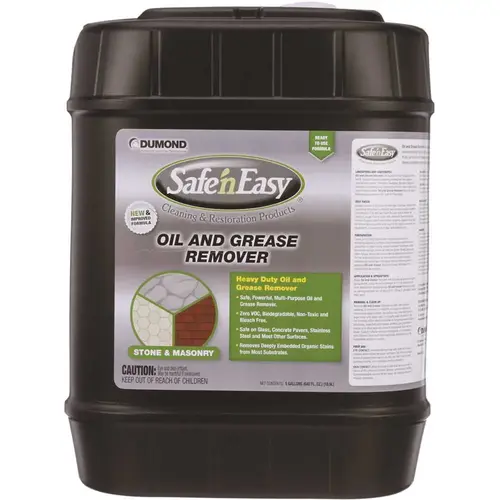 Safe 'n Easy 0909 5 Gal. Oil and Grease Remover