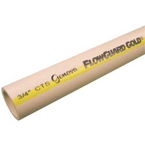 3/4 in. Flowguard Gold CPVC Pipe - 240" Length