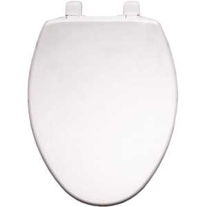 BEMIS 7300SL 000 Elongated Closed Front Toilet Seat in White