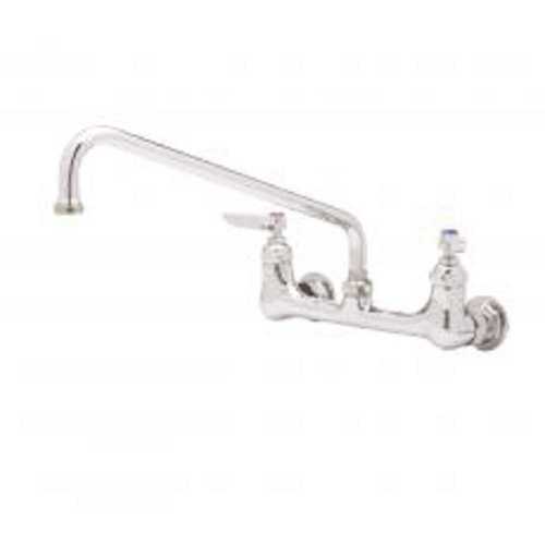 T & S BRASS & BRONZE WORKS B-0231 2-Handle Standard Kitchen Faucet in Polished Chrome
