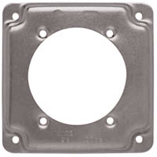 RACO 813C 4 in. Square Exposed Work Cover for Single 30-50 Amp Round Device