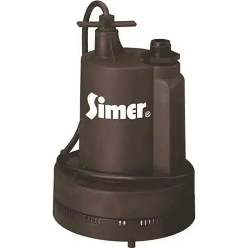 1/4 HP Submersible Manual Utility Pump