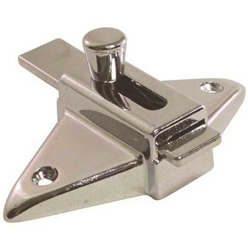 2-3/4 in. Slide Latch for Laminate Door Chrome