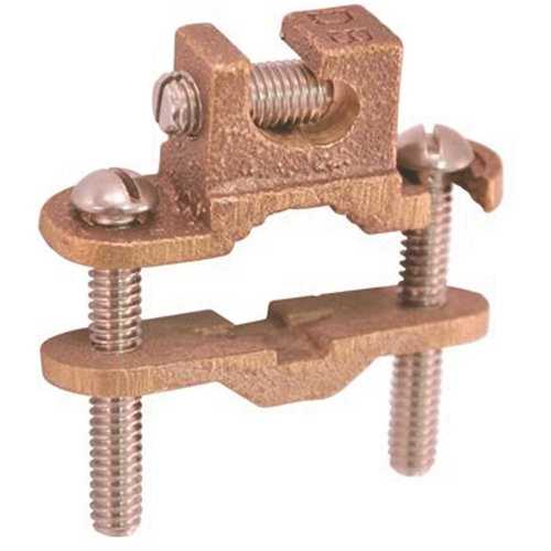 1/2 in. - 1 in. Bronze Lay-In Ground Clamp