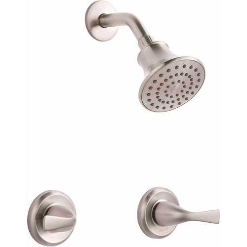 Sanibel 2-Handle 1-Spray Shower Faucet in Brushed Nickel BRUSH NICKEL