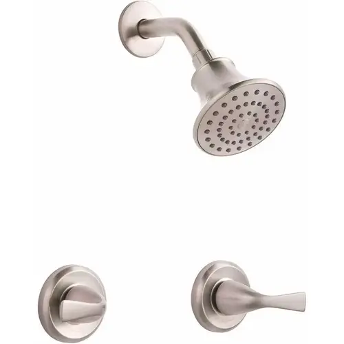 Premier 833CX-3104 Sanibel 2-Handle 1-Spray Shower Faucet in Brushed Nickel BRUSH NICKEL