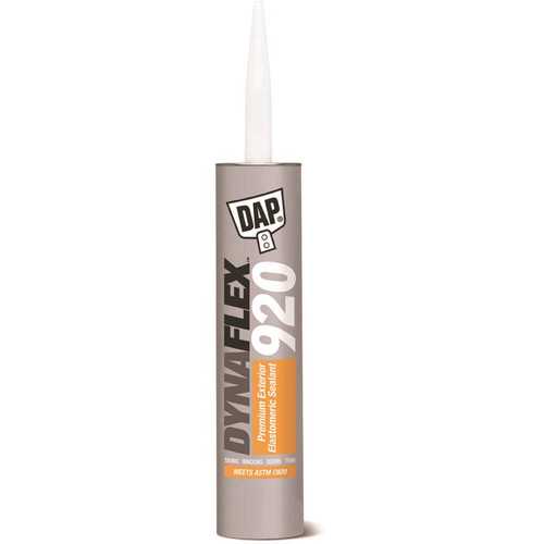 DYNAFLEX 7079889052 920 Premium Exterior Elastomeric Sealant in White with 10 oz. Tube