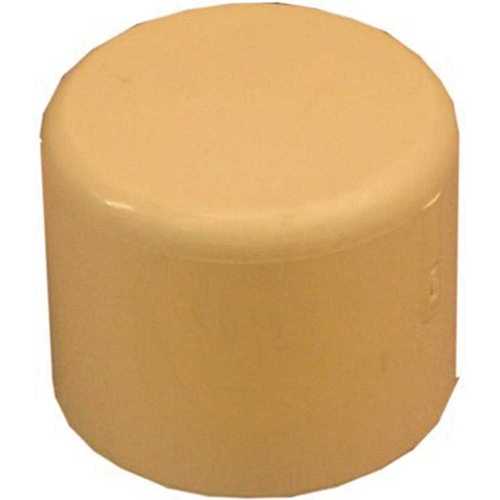 Genova Products 50158G Flowguard 1 in. Gold CPVC Cap Cream