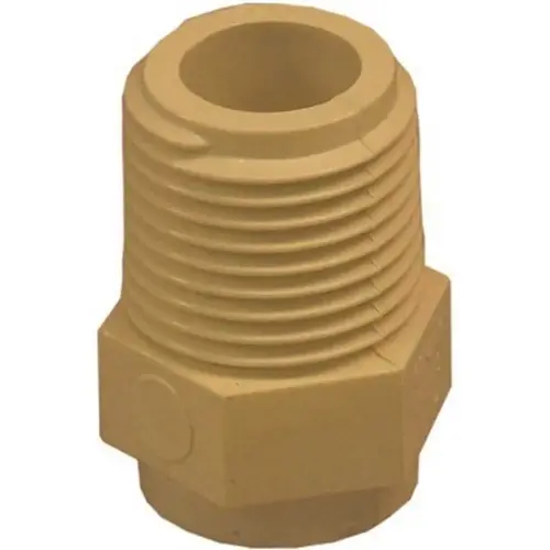 1/2 in. Flowguard Gold CPVC Male Adapter Cream