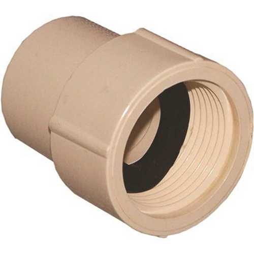 3/4 in. Flowguard Gold CPVC Female Adapter Cream