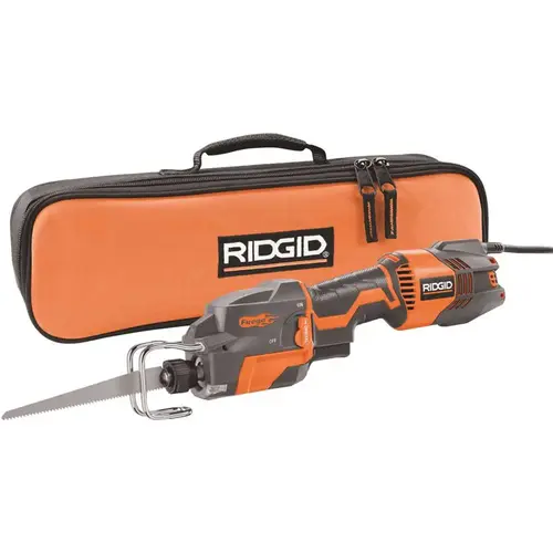 Thru Cool 6 Amp 1-Handed Orbital Reciprocating Saw Kit Orange