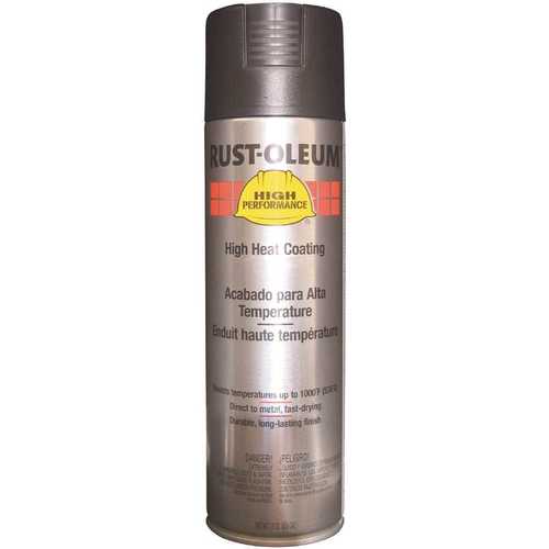 Rust-Oleum V2176838 15 oz. Flat Black High Heat Spray Paint