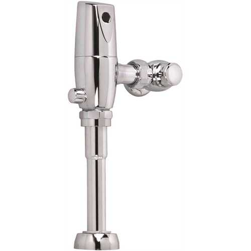 Selectronic Exposed FloWise 0.125 GPF DC Powered Urinal Flush Valve in Polished Chrome for 0.75 in. Top Spud Urinals