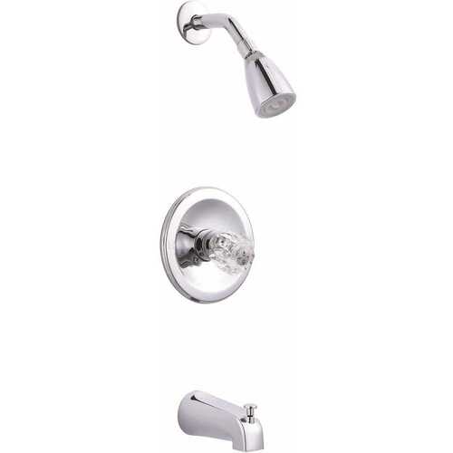 Concord Single-Handle 1-Spray Tub and Shower Faucet in Chrome