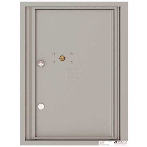 Florence 4C06S-1PSS Versatile 1-Compartment Parcel Locker Wall-Mount 4C Mailbox Silver Speck