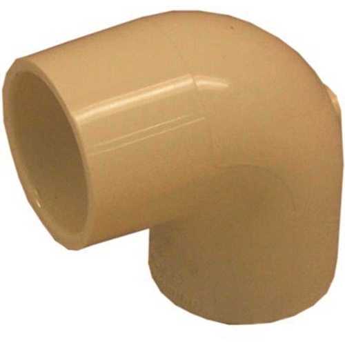 Genova Products 50707G 3/4 in. Flowguard Gold CPVC 90-Degree Slip x Slip Elbow Cream