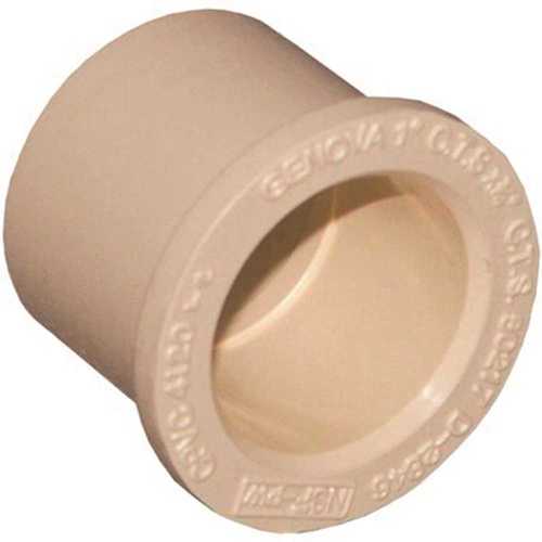 3/4 in. x 1/2 in. Flowguard Gold CPVC Reducing Bushing Cream