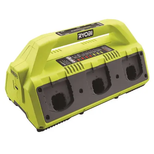 18-Volt ONE+ 6-Port Dual Chemistry IntelliPort SUPERCHARGER with USB Port Green