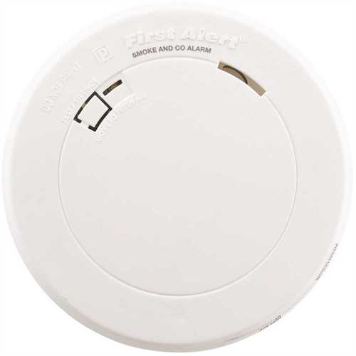 First Alert PRC710B Low Profile Photoelectric Smoke/Co Combo Alarm with Tamper Proof and Sealed Lithium Battery