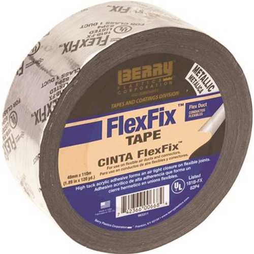 Berry Plastics 1141184 1.89 in. x 120 yd. Flexfix UL181B-FX Listed Tape
