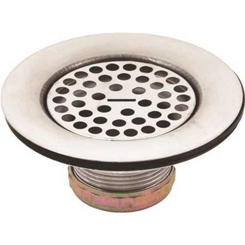 Flat Top Drain Strainer Stainless Steel