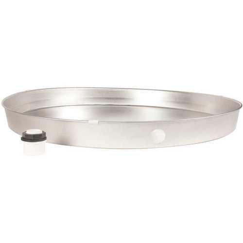 Camco 20860 Recyclable Drain Pan, Aluminum, For: Gas or Electric Water Heaters
