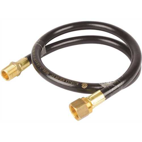 National Brand Alternative C4H24MP6FF6 LP Gas Hose 3/8 in. MIP x 3/8 in. Flare x 24 in. L