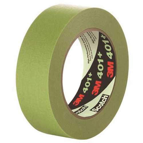 3M 70006745700 MASKING TAPE, HIGH PERFORMANCE, 401+, .94 IN. W X 60 YD., GREEN