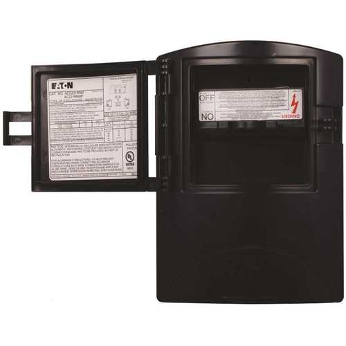 Eaton ACD222URNM-A2 60 Amp AC Disconnect Non Metallic Non Fuse Gray