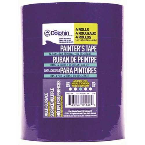 Linzer TP BDT 4PK 0150 1.41 in. x 60 yd. Blue Painter's Tape - pack of 4