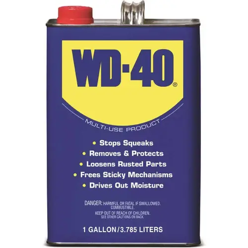 WD-40 49011 Lubricant, 1 gal Can, Liquid Light Amber