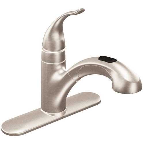 Integra Single-Handle Pull-Out Sprayer Kitchen Faucet in Spot Resist Stainless