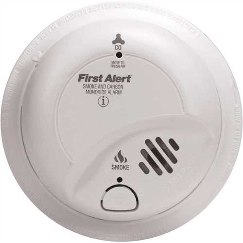 First Alert SCO2B Combination Smoke and Carbon Monoxide Alarm with 9