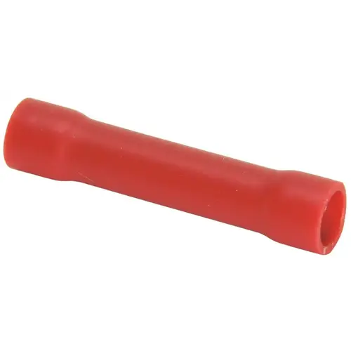 22-18 AWG Vinyl Insulated Butt Splice in Red