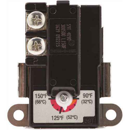 Lower Water Heater Thermostat, Tod Style, Bulk