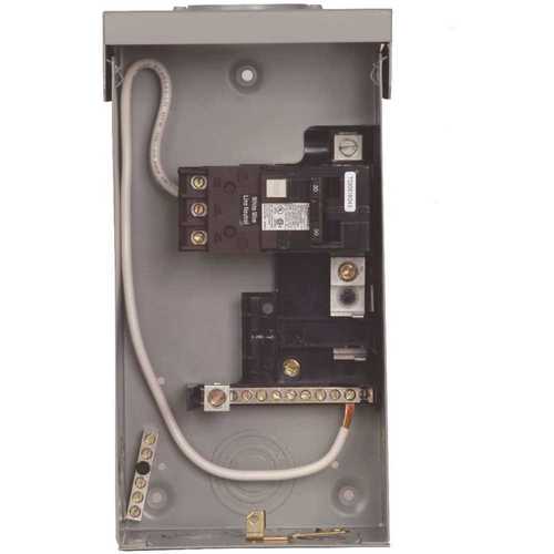 125 Amp 4-Space 8-Circuit Main Lug Outdoor Spa Panel with 50 Amp GFCI