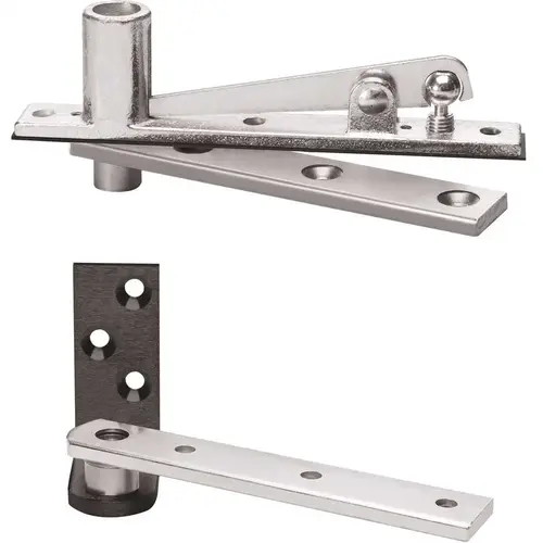 Rixson 127-3/4 x 613 1 in. x 5-1/4 in. Pivot Hinge Brass Center Hung Pivot Dark Bronze