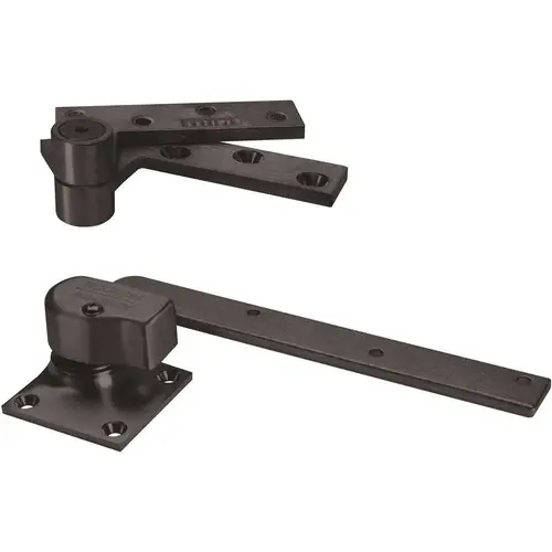 Rixson 147 x RH x 613 1 in. x 9-5/8 in. Pivot Hinge Brass Offset Pivot Regular Interior/Exterior Dark Bronze