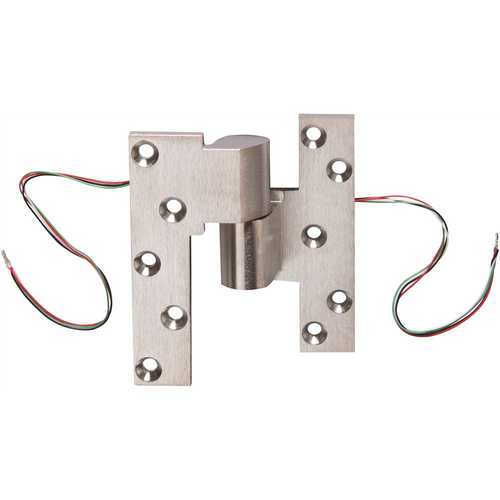 Rixson EM19 x LH x 626 1-1/8 in. x 5 in. Pivot Hinge Aluminum Low Voltage Transfer Intermediate Pivot